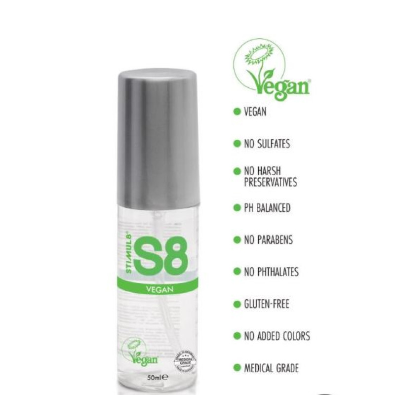 Лубрикант на водній основі S8 Vegan Лубрикант на водній основі S8 Vegan