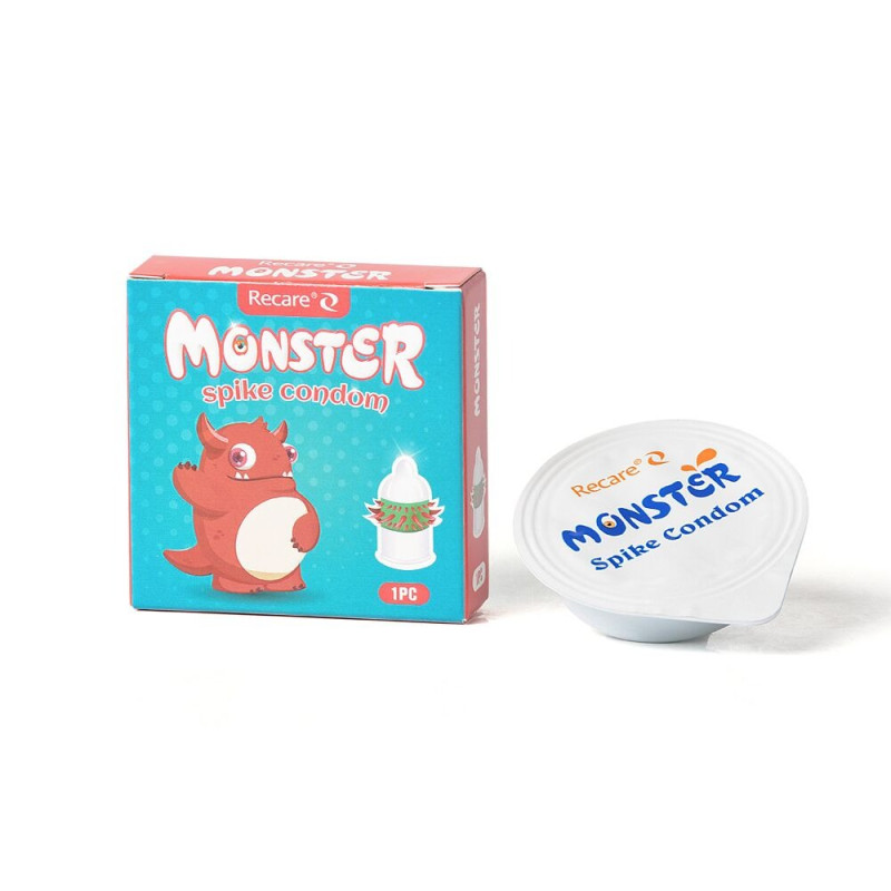 Насадка на член Recare Red Monster Spike Condom Насадка на член Recare Red Monster Spike Condom