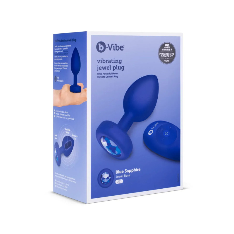 Анальна пробка з вібрацією L/XL B-Vibe