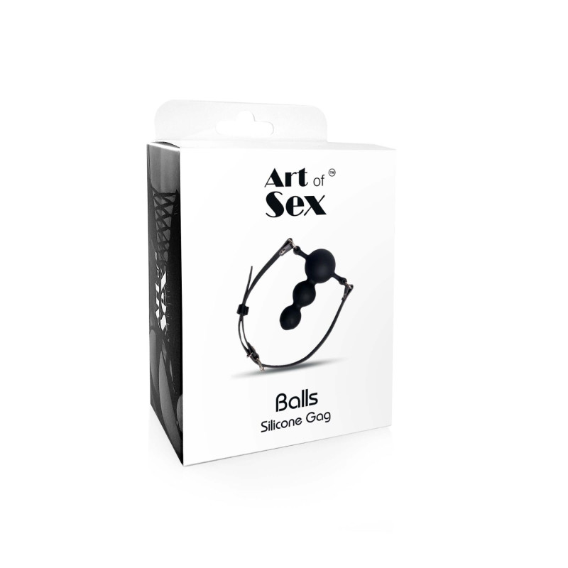 Кляп силіконовий Art of Sex - Balls