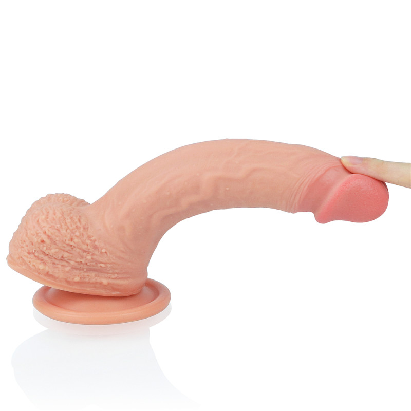 Фалоімітатор - Dual-Layered Silicone Cock 8.5 Фалоімітатор - Dual-Layered Silicone Cock 8.5