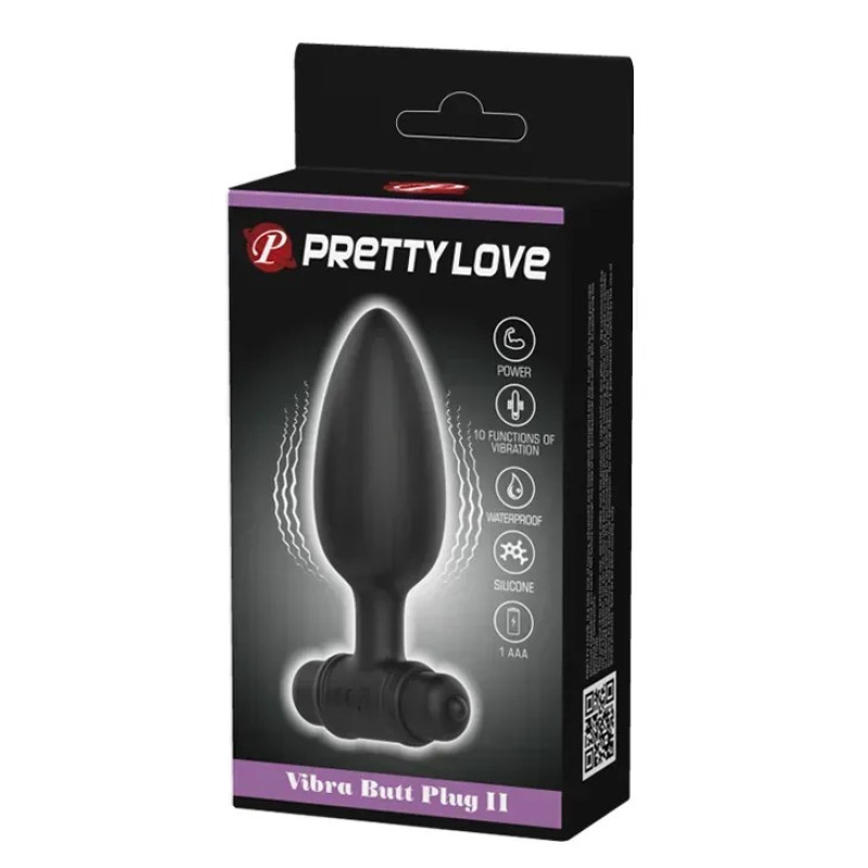 Анальная пробка с вибрацией PRETTY LOVE Vibra Butt Plug II