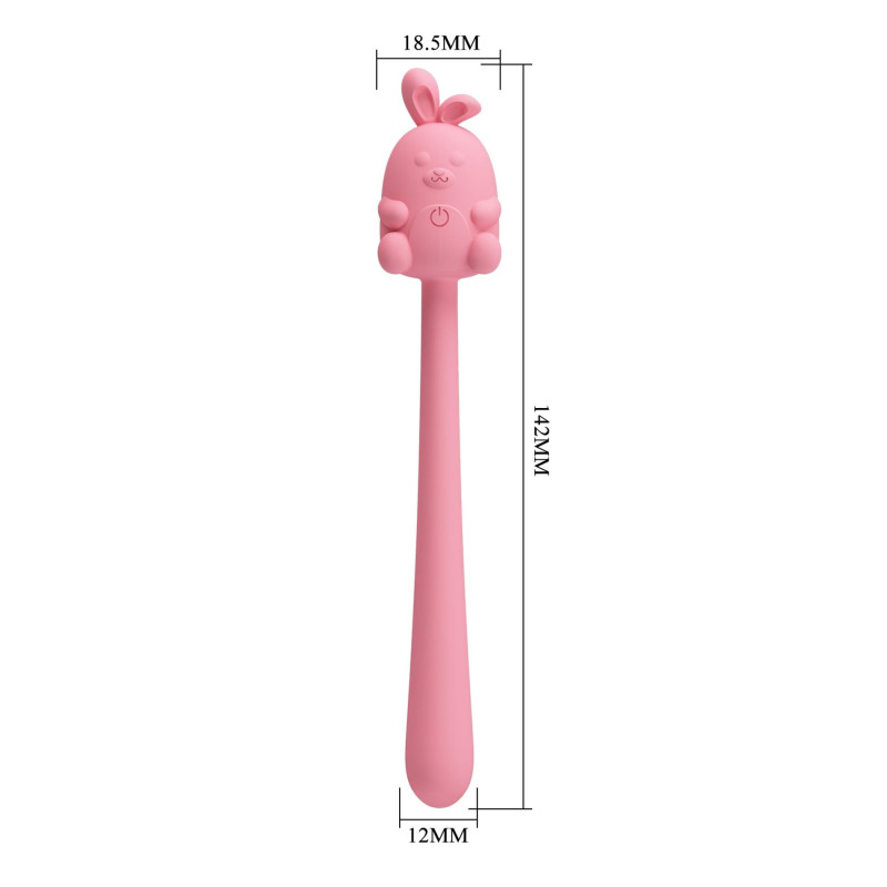 Вібратор - Pretty Love Cute Bunny Turquoise Вібратор - Pretty Love Cute Bunny Turquoise