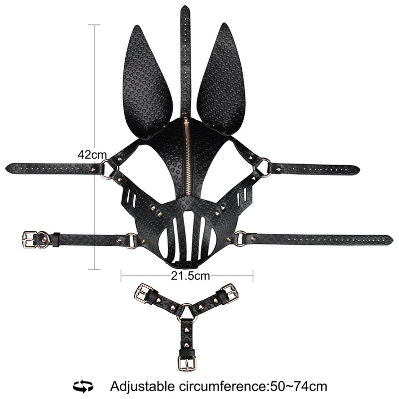 Маска зайчика Rebellion Reign Dark Bunny Маска зайчика Rebellion Reign Dark Bunny