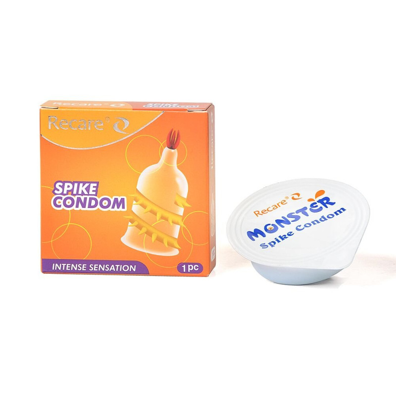 Насадка на член Recare Spike Condom Yellow Насадка на член Recare Spike Condom Yellow