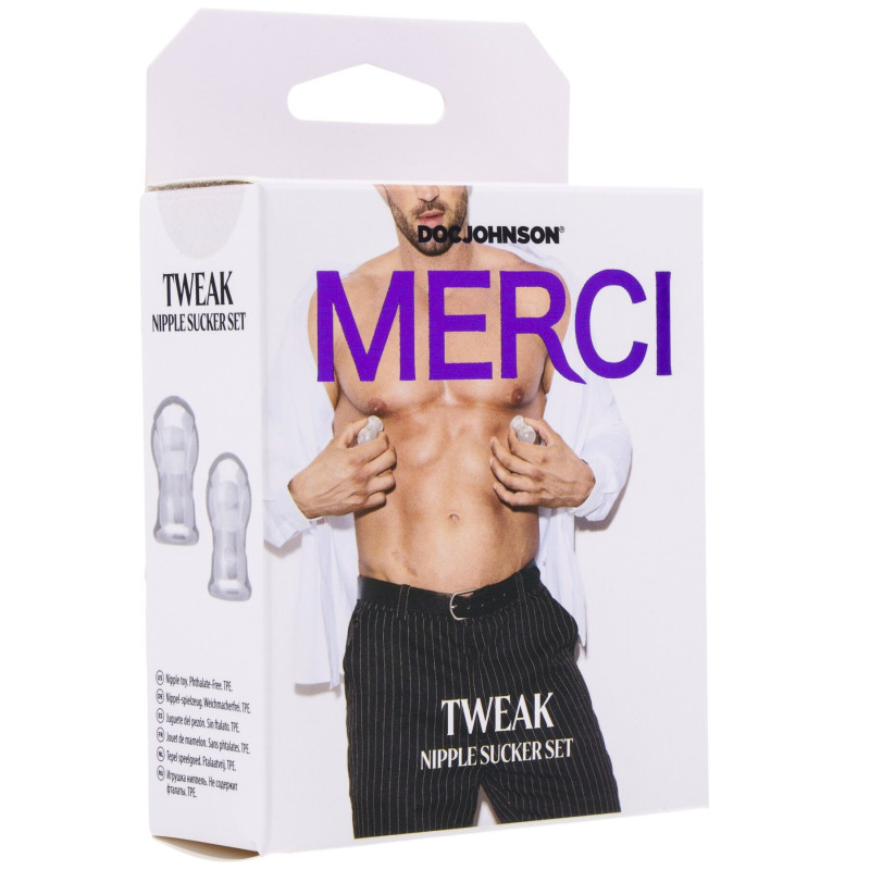 Присоски для сосків Doc Johnson Merci - Tweak - Nipple Sucker Set