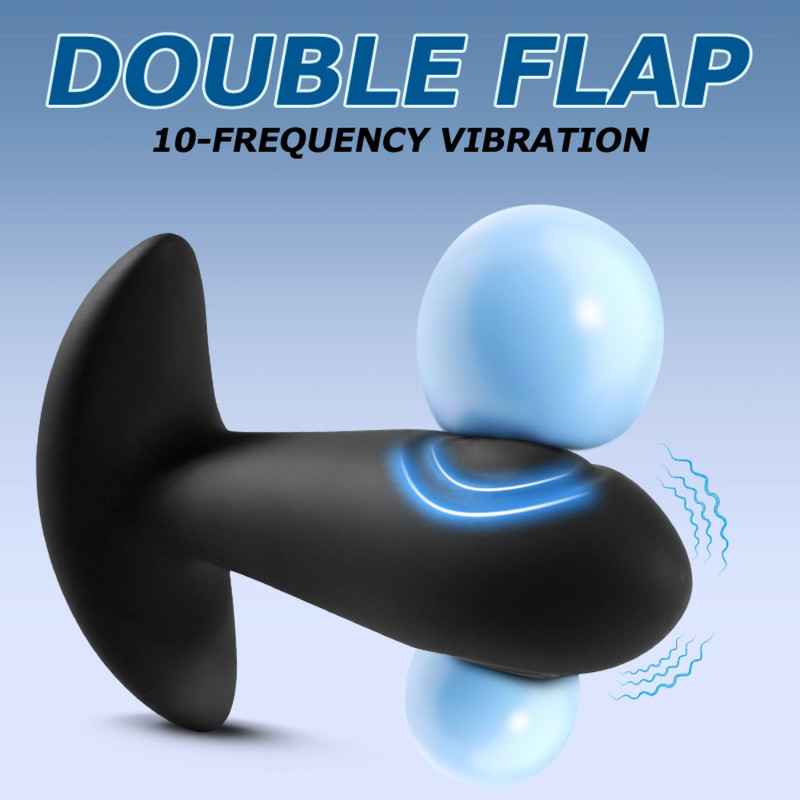 Анальная пробка с пульсацией и вибрацией - Dual Tapping Anal Plug Анальная пробка с пульсацией и вибрацией - Dual Tapping Anal Plug