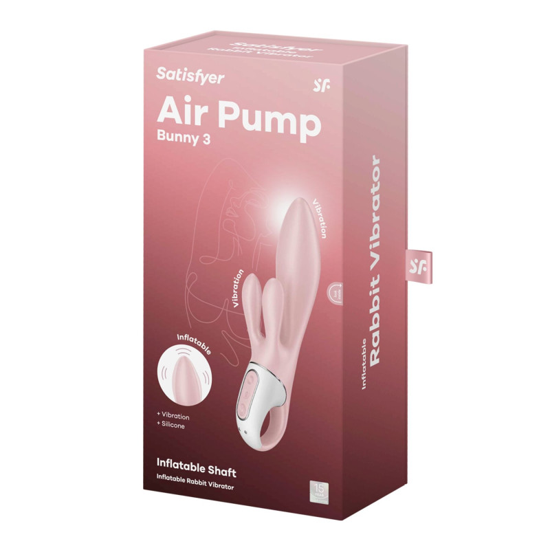 Вибратор кролик Satisfyer Air Pump Bunny 3