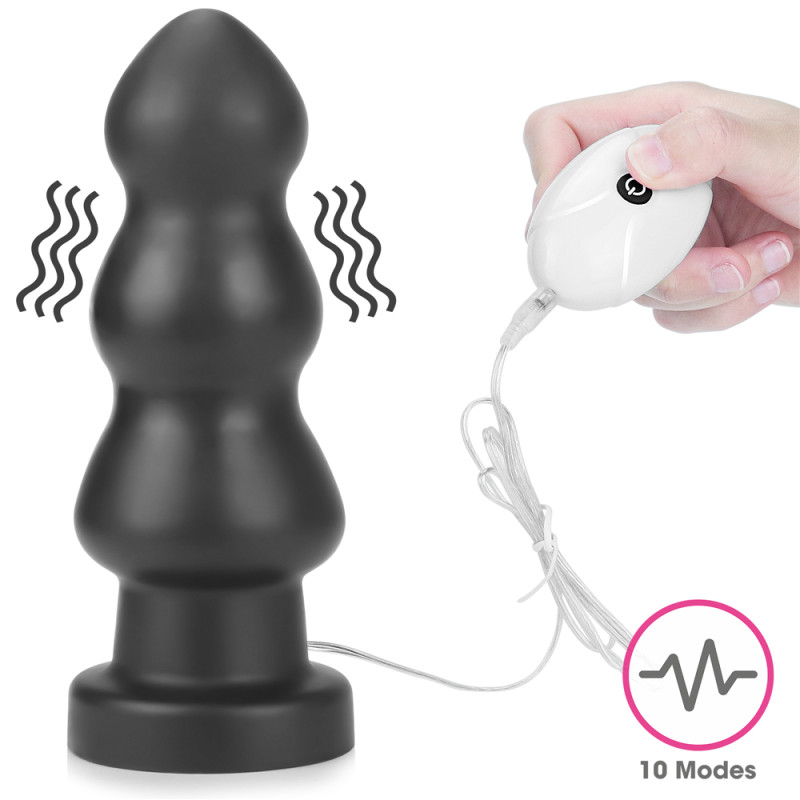 Анальна пробка з вібрацією - King-Sized Vibrating Anal Rigger 7.8 Анальна пробка з вібрацією - King-Sized Vibrating Anal Rigger 7.8