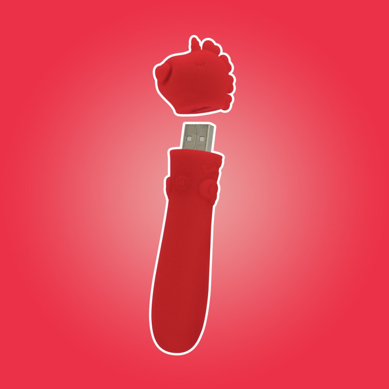 Віброкуля Unihorn Cupid's Beau Red