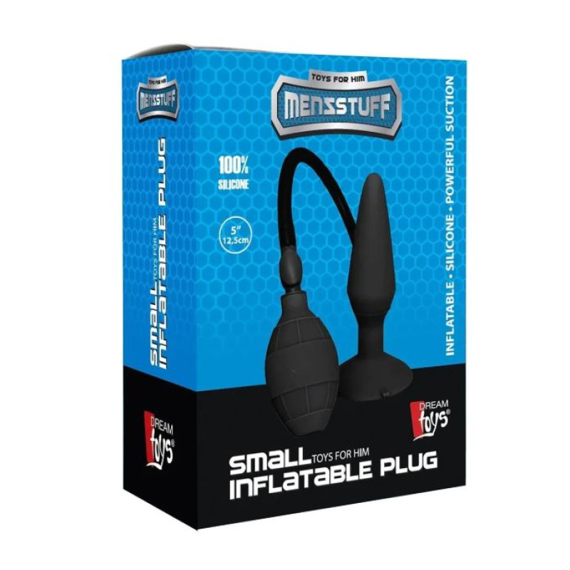 Анальний плаг розширювач із накачуванням Dream Toys Menzstuff Small Inflatable Plug Анальний плаг розширювач із накачуванням Dream Toys Menzstuff Small Inflatable Plug