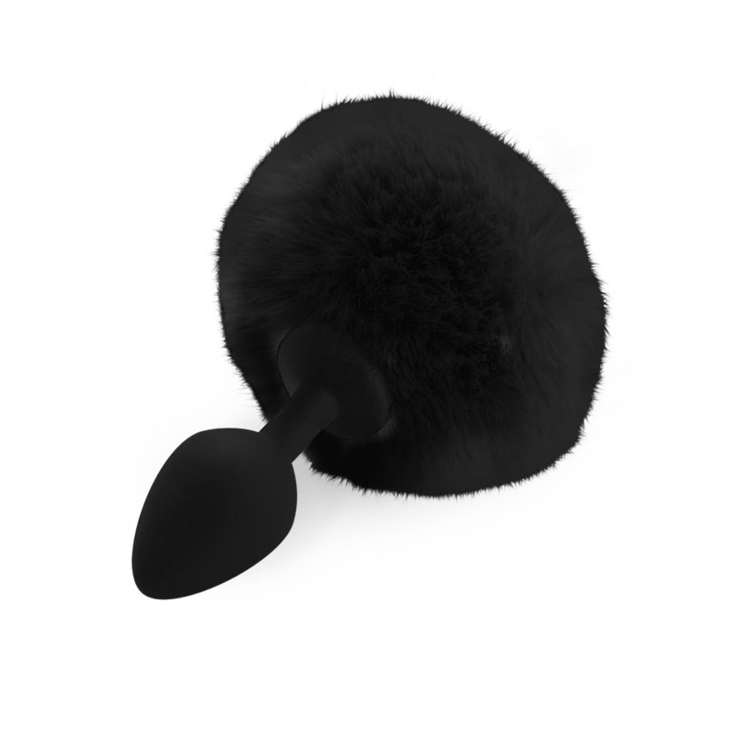Силиконовая анальная пробка М Art of Sex - Silicone Butt plug Rabbit Tail