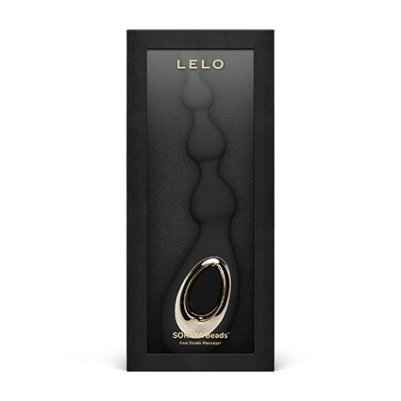 Анальное ожерелье с вибрацией LELO Soraya Beads Black