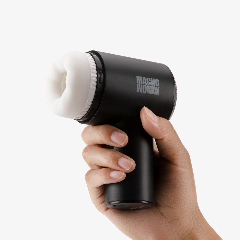 Мастурбатор для головки члена Otouch MACHO WORK 2, пульсація та посмоктування