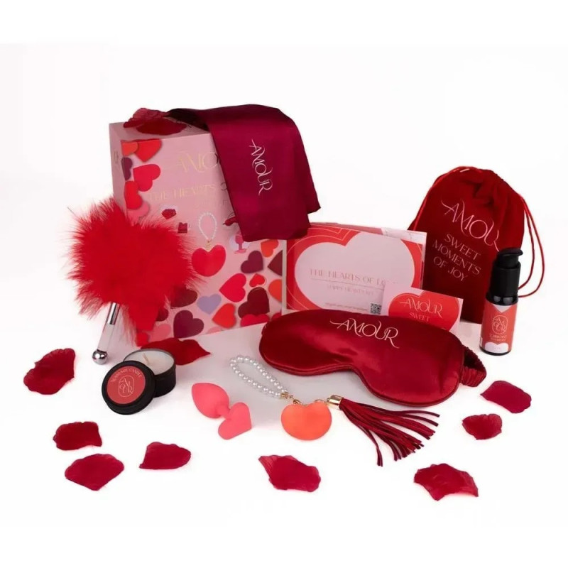Набір еротичних гаджетів Dream Toys Amour The Hearts of Love Набір еротичних гаджетів Dream Toys Amour The Hearts of Love