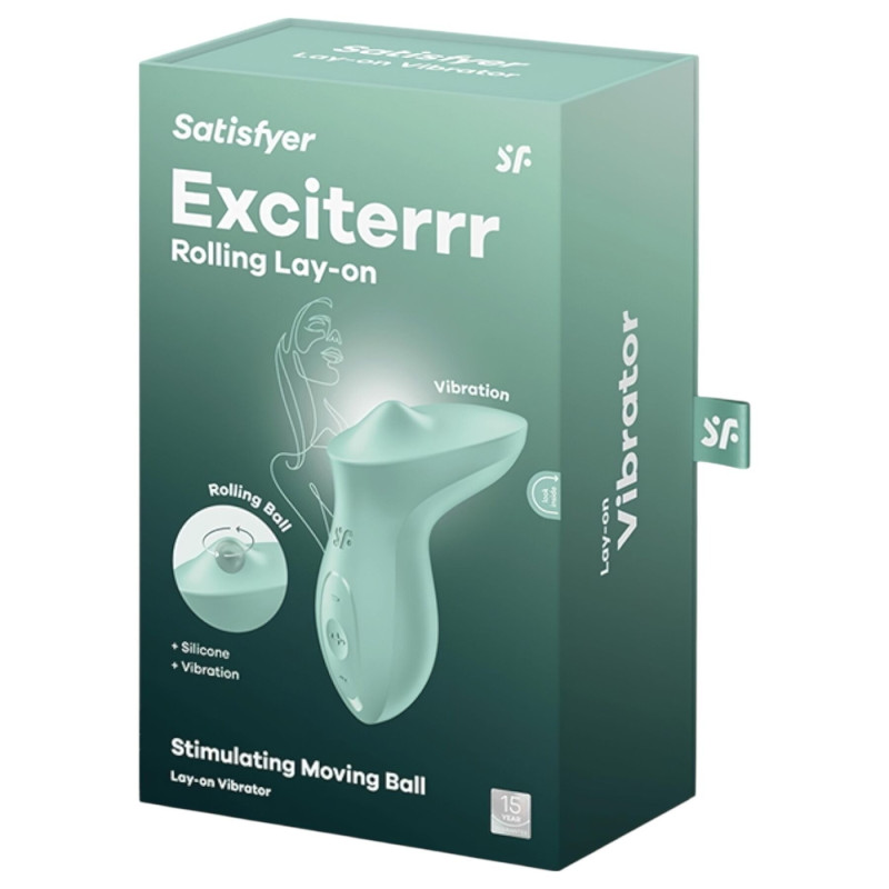 Кліторальний вібратор із перлинною стимуляцією Satisfyer Exciterrr