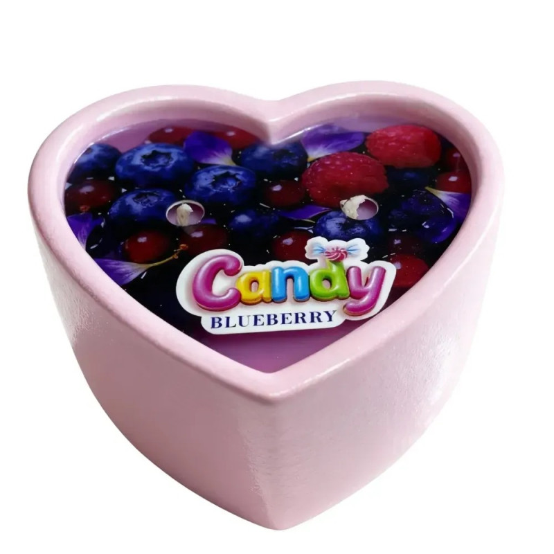 Массажная свеча Candy в форме сердца