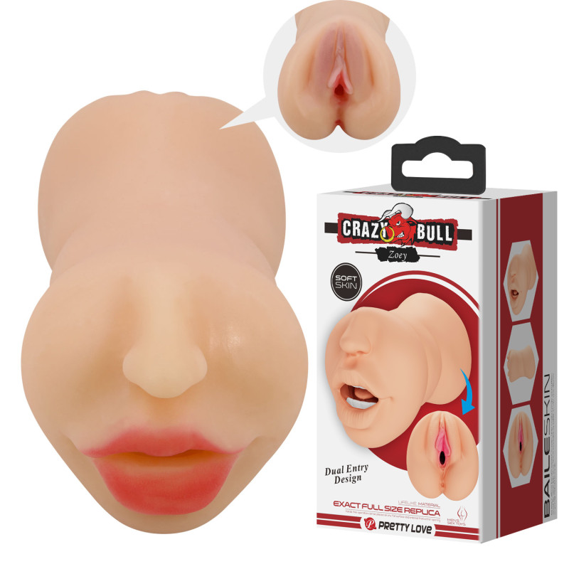 Мастурбатор рот и вагина – Crazy Bull Zoey Masturbator Мастурбатор рот и вагина – Crazy Bull Zoey Masturbator