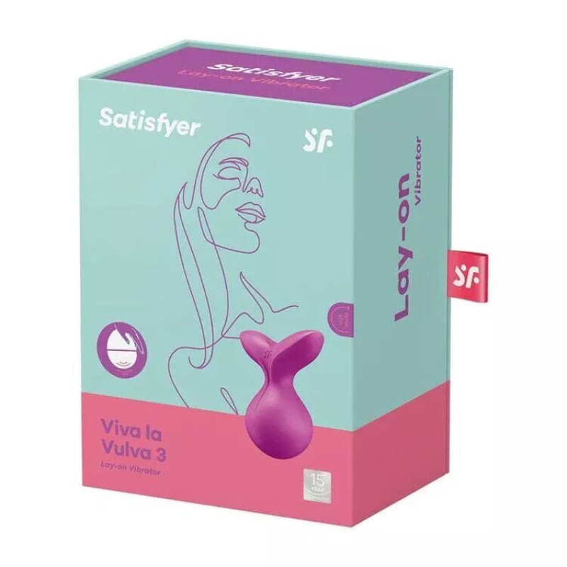 Міні вібромасажер Satisfyer Viva la Vulva 3