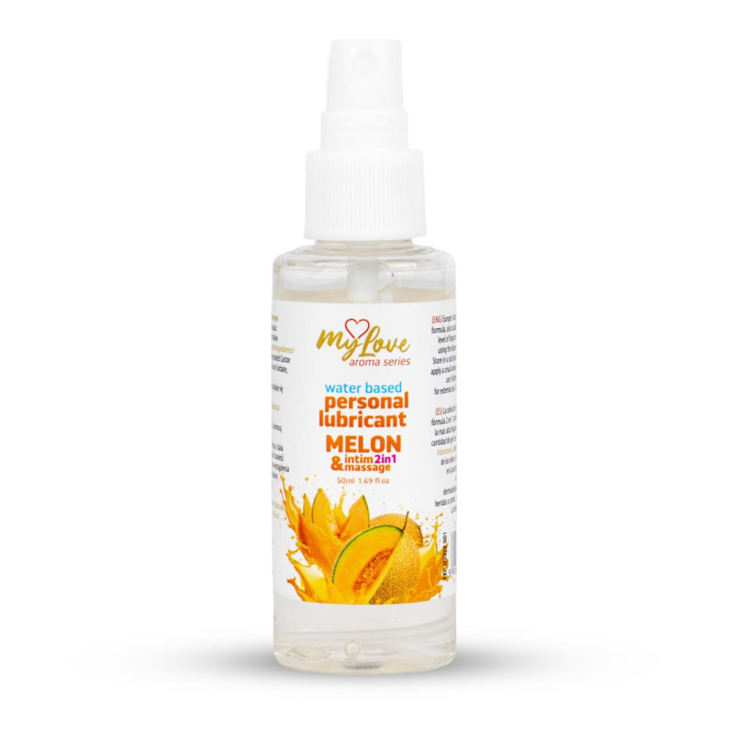 2в1 лубрикант та масажний гель MyLove Aroma Series Intim&Massage Watermelon, 50 мл