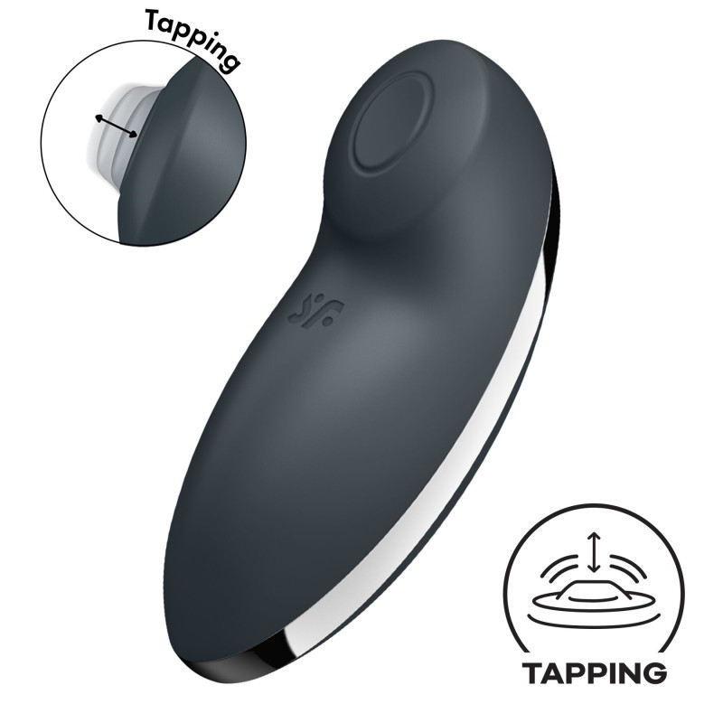 Вибратор для критора с пульсацией Satisfyer Tap & Climax 2
