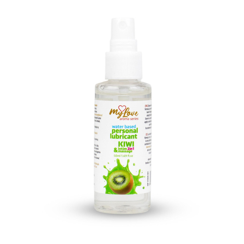 2в1 лубрикант та масажний гель MyLove Aroma Series Intim&Massage Watermelon, 50 мл