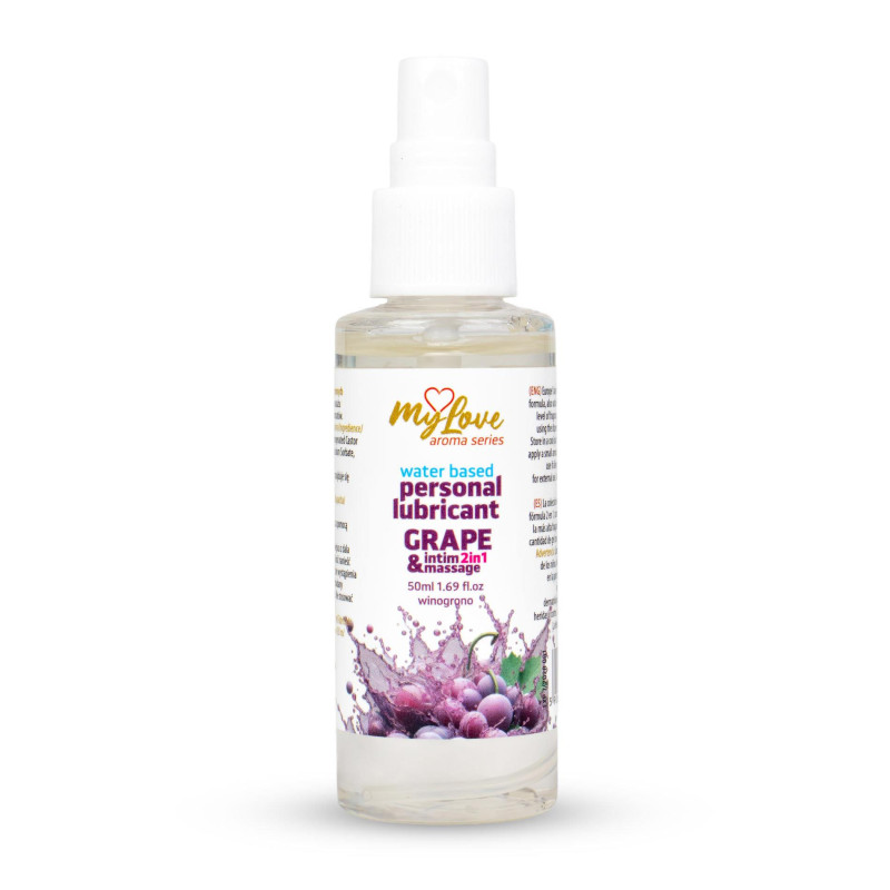 2в1 лубрикант та масажний гель MyLove Aroma Series Intim&Massage Watermelon, 50 мл
