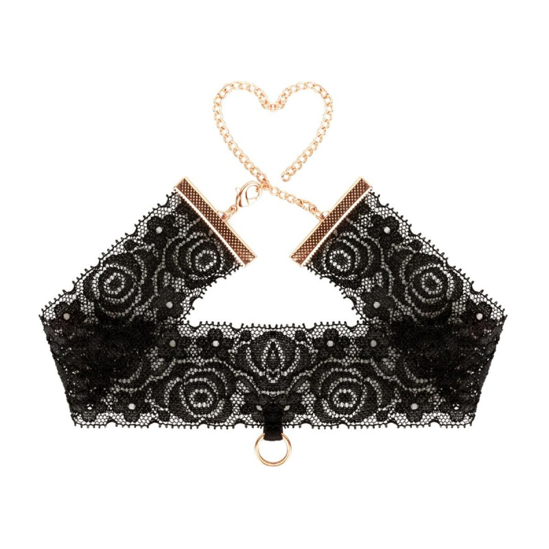 Мереживні наручники та комір Rosy Gold - Lace Cuffs and Collar Мереживні наручники та комір Rosy Gold - Lace Cuffs and Collar