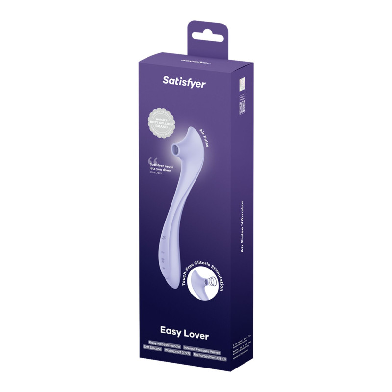 Вакуумний кліторальний стимулятор Satisfyer Easy Lover Вакуумний кліторальний стимулятор Satisfyer Easy Lover
