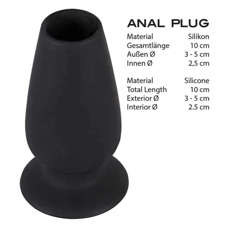 Анальний тунельний плаг Lust Tunnel Plug M Анальний тунельний плаг Lust Tunnel Plug M