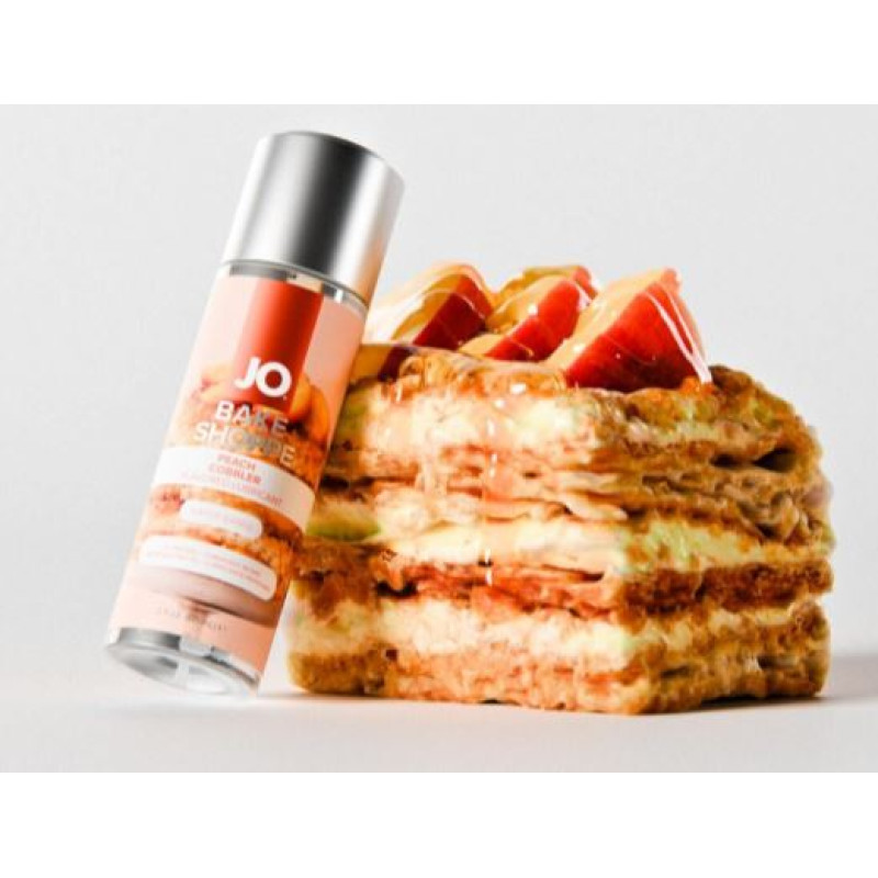 Съедобный лубрикант на водной основе JO Bake Shoppe - Peach Cobbler Съедобный лубрикант на водной основе JO Bake Shoppe - Peach Cobbler
