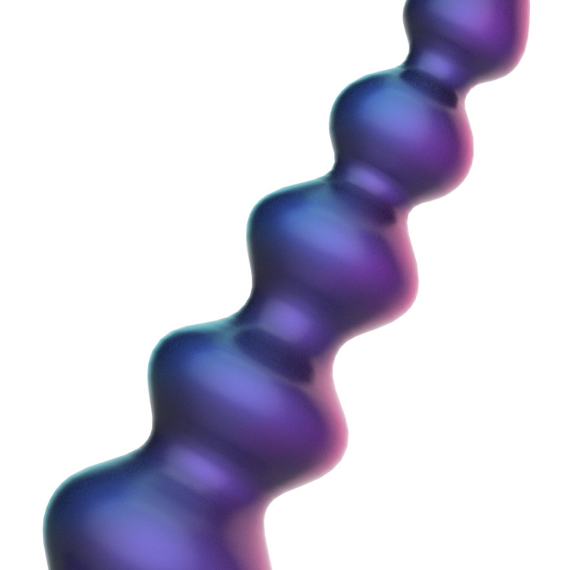 Анальні кульки з вібрацією Hueman - Galaxy Force Anal Beads