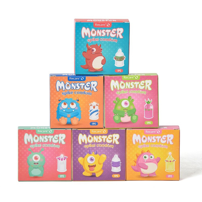 Насадка на член Recare Yellow Monster Spike Насадка на член Recare Yellow Monster Spike