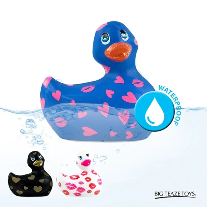Вибратор утка I Rub My Duckie Hearts