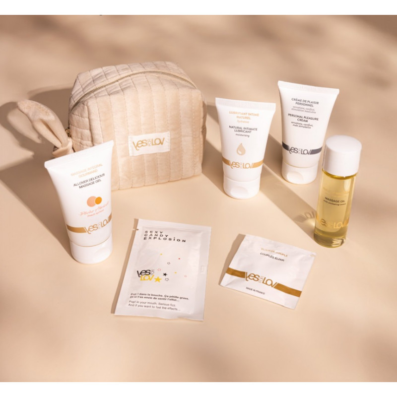Набір чуттєвої косметики для пар Delightful Velvet Ki YESforLOV