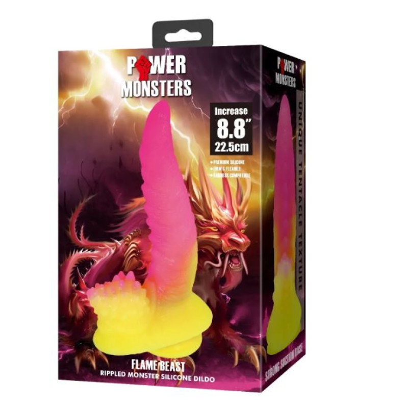 Фалоімітатор Power Monsters Flame Beast Фалоімітатор Power Monsters Flame Beast