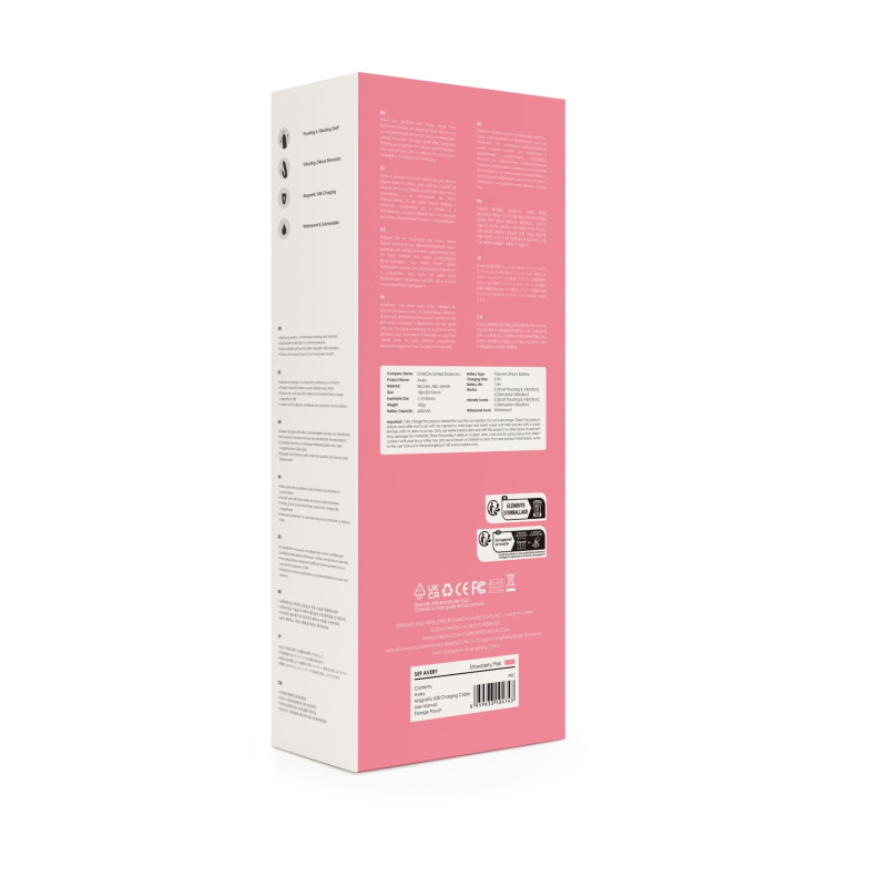 Вібратор-кролик Svakom Avery Strawberry Pink