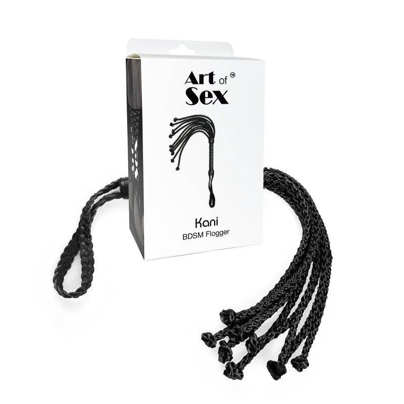 Ажурный кнут из экокожи Art of Sex - Kani