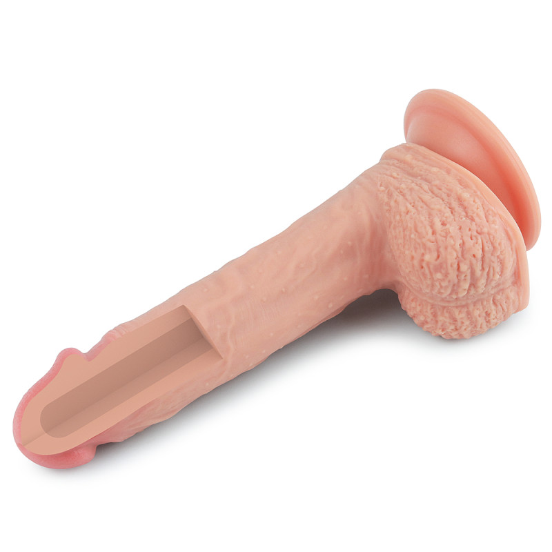 Фалоімітатор - Dual-Layered Silicone Cock 8.5 Фалоімітатор - Dual-Layered Silicone Cock 8.5
