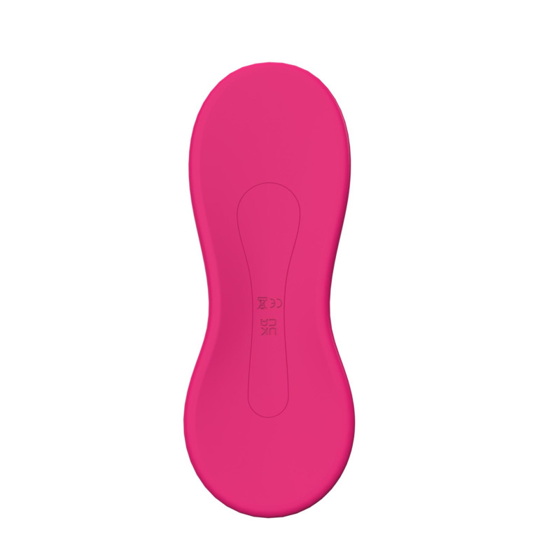 Вібромасажер APP Remote Control Thrusting Vibrator Sync Wave Pink