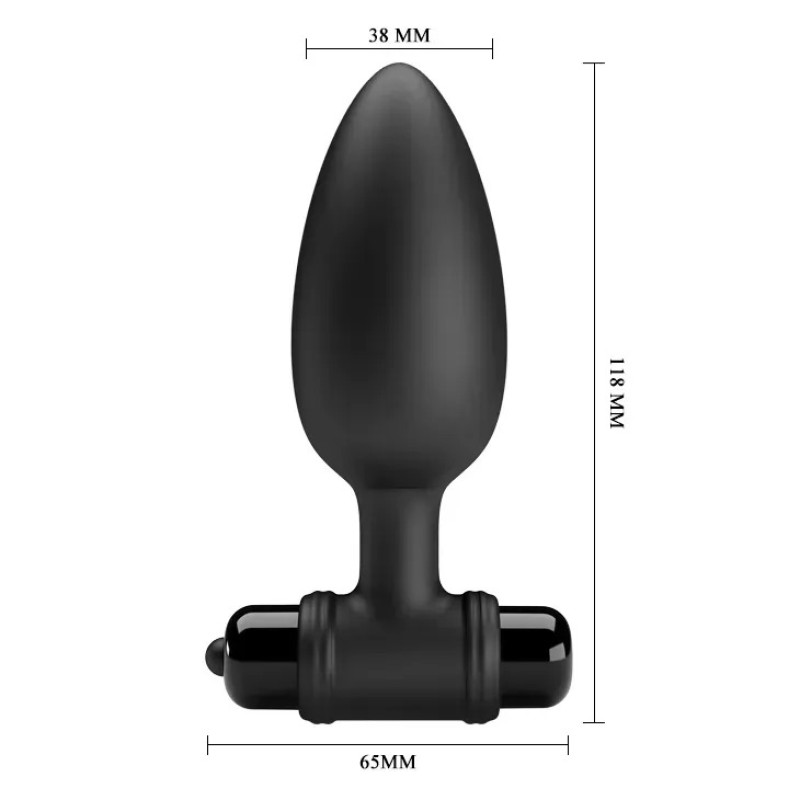 Анальная пробка с вибрацией PRETTY LOVE Vibra Butt Plug II