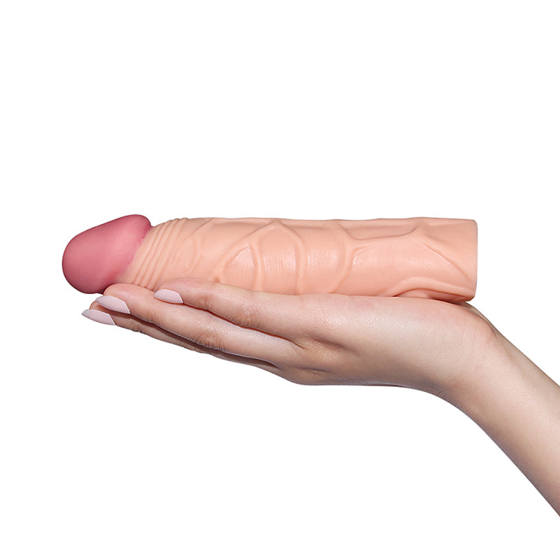 Насадка для увеличения члена - Pleasure X-Tender Penis Sleeve Add 1 Насадка для увеличения члена - Pleasure X-Tender Penis Sleeve Add 1