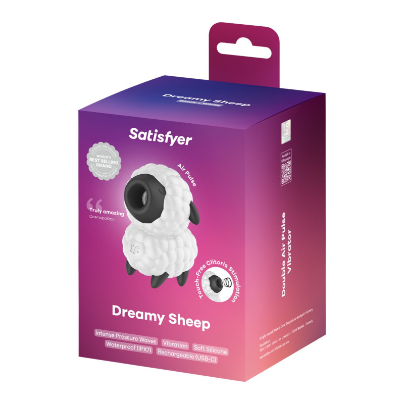 Вакуумний кліторальний стимулятор Satisfyer Dreamy Sheep Вакуумний кліторальний стимулятор Satisfyer Dreamy Sheep
