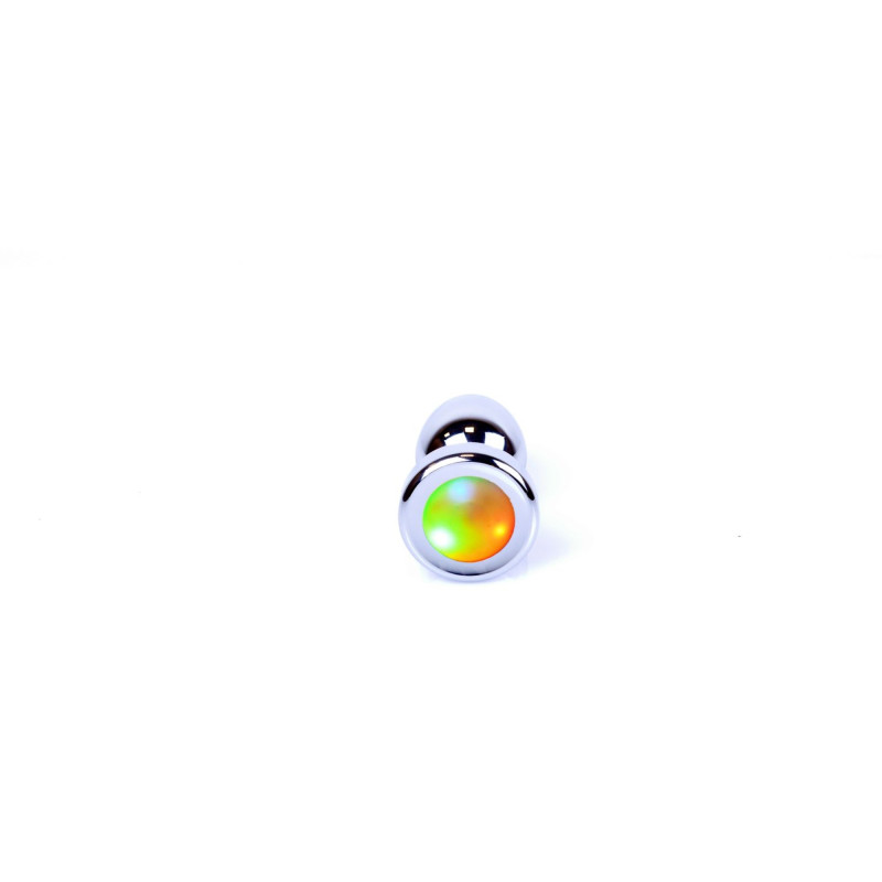 Анальна пробка з підсвіткою - Jewellery Silver Plug Disco Flashlight Анальна пробка з підсвіткою - Jewellery Silver Plug Disco Flashlight