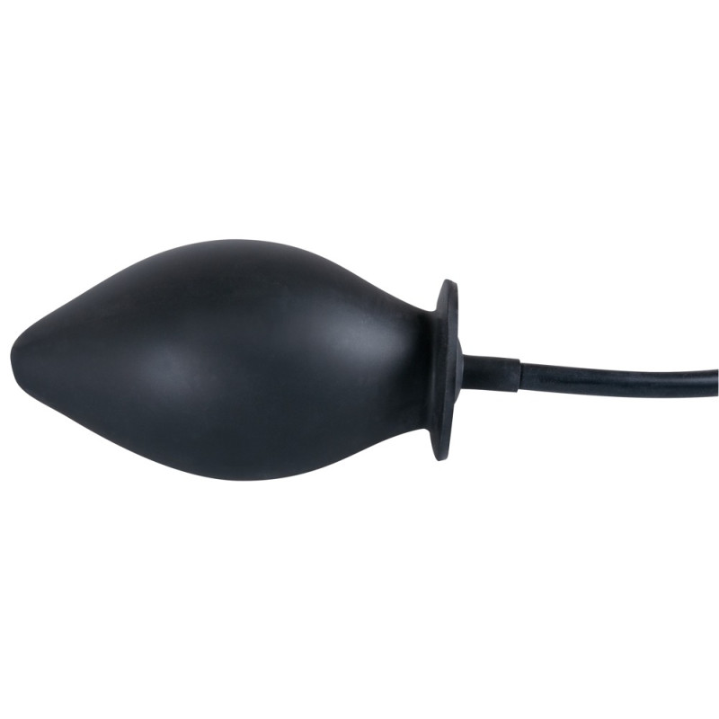 Анальна надувна пробка - True Black Inflatable Anal Plug Анальна надувна пробка - True Black Inflatable Anal Plug