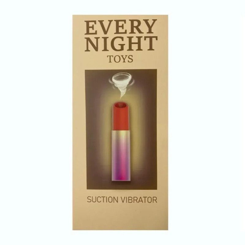 Вакуумний стимулятор помада Every Night Toys
