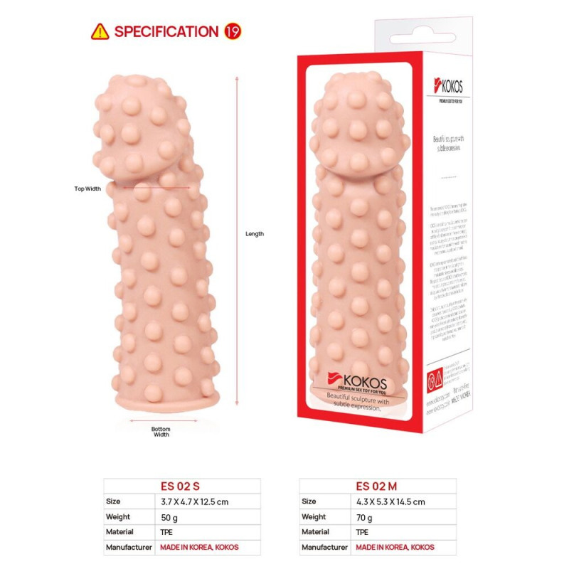 Насадка на член Kokos Extreme Sleeve ES.02