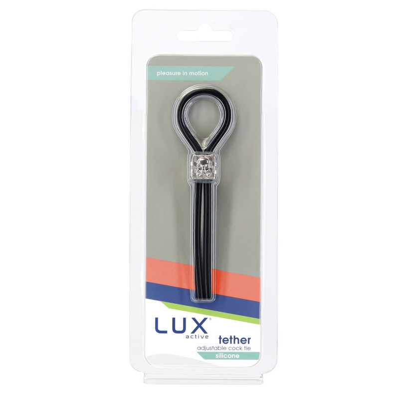 Эрекционное кольцо-лассо LUX Active Tether Adjustable Silicone Cock Tie
