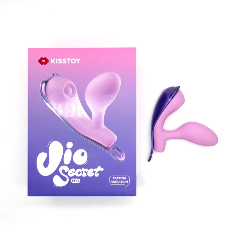 Віброяйце під одяг KISSTOY Viosecret Pro, з пульсацією для клітора