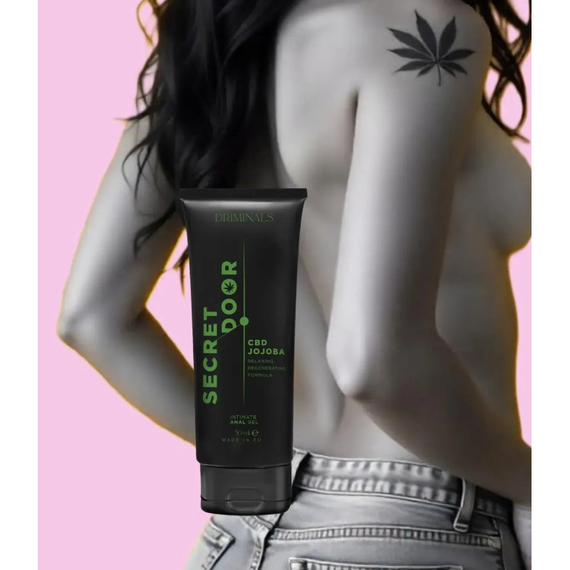 Анальный лубрикант Driminals Secret Door CBD & JOJOBA Анальный лубрикант Driminals Secret Door CBD & JOJOBA